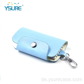 Großhandel handgefertigte Leder Keychain mit Logo